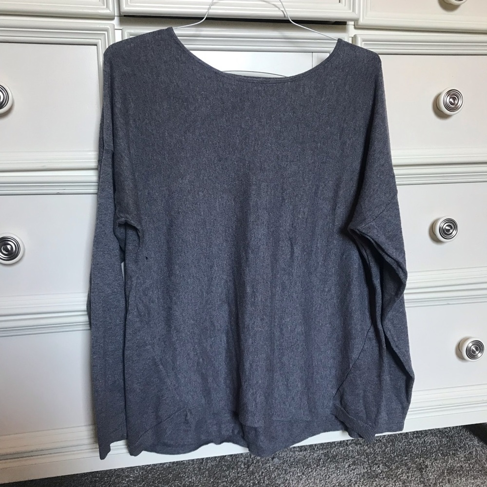grey old navy sweater